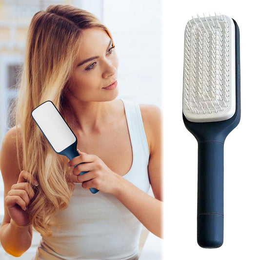 Selbstreinigende Haarbürste Violett